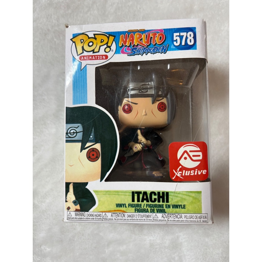 Funko Pop Naruto Shippuden Itachi 578 AE‎ Exclusive Vinyl Figure Uchiha Akatsuki